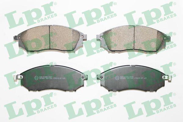 Гальмівні колодки LPR 05P1406 ціна, від 23.96 USD