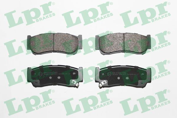 Задні гальмівні колодки LPR 05P1417 ціна, від 15.77 USD