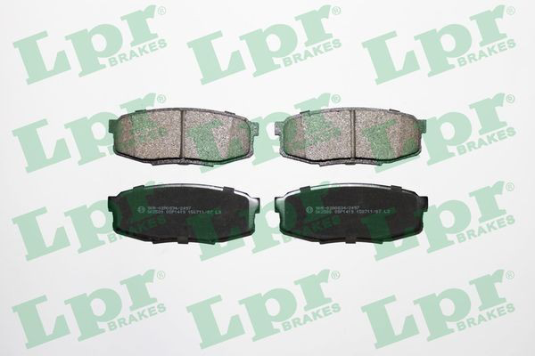 Задні гальмівні колодки LPR 05P1419 ціна, від 22.55 USD
