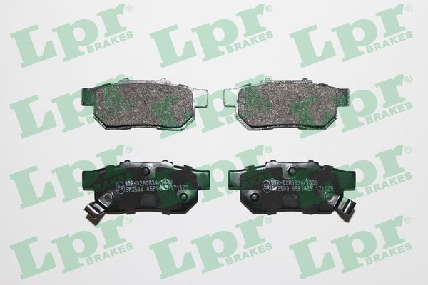 05P1425 LPR Колодки гальмівні задні, дискові