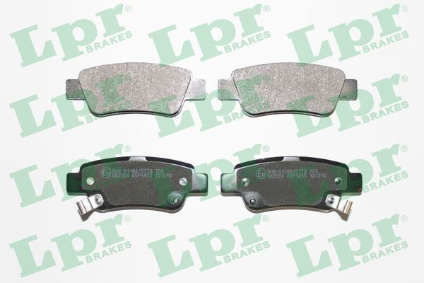 Задні гальмівні колодки LPR 05P1455 ціна, від 20.00 USD