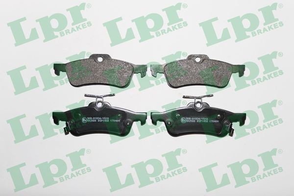 Задні гальмівні колодки LPR 05P1458 ціна, від 19.20 USD