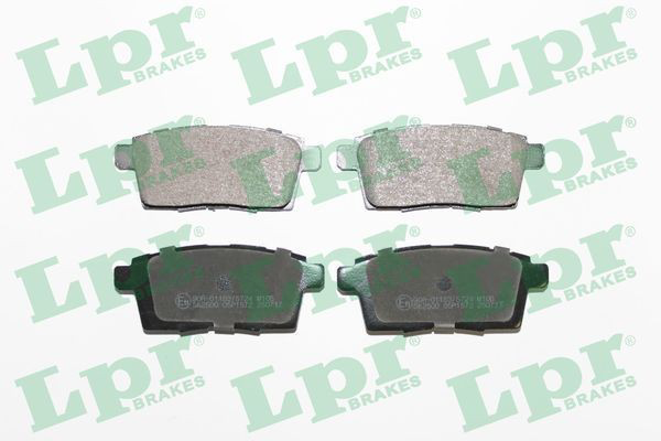 Задні гальмівні колодки LPR 05P1572 ціна, від 18.83 USD