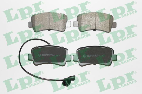Задні гальмівні колодки LPR 05P1578 ціна, від 21.71 USD