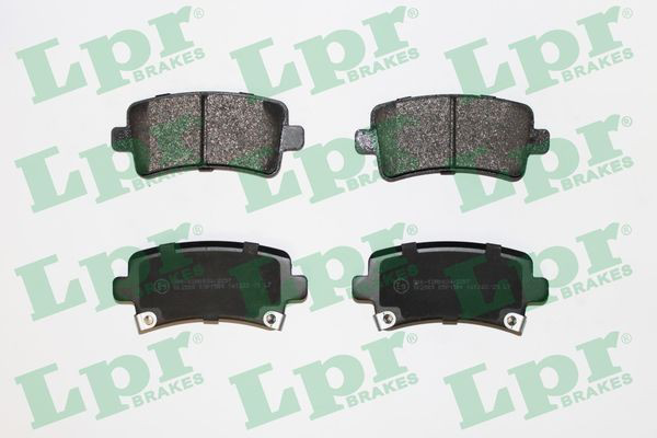 Задні гальмівні колодки LPR 05P1584 ціна, від 19.34 USD