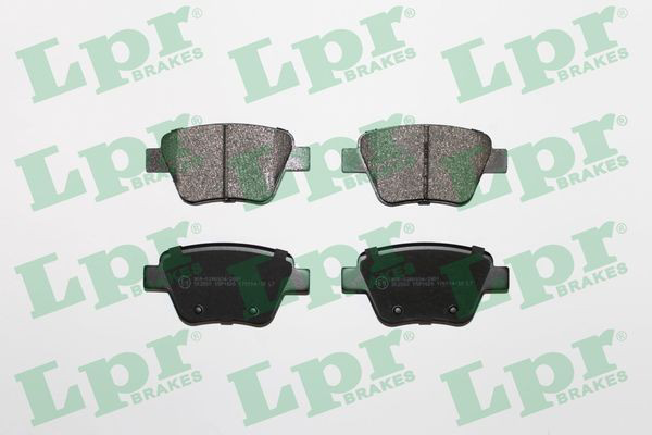 Задні гальмівні колодки LPR 05P1608 ціна, від 21.05 USD