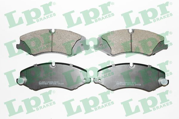 Гальмівні колодки LPR 05P1616 ціна, від 50.05 USD