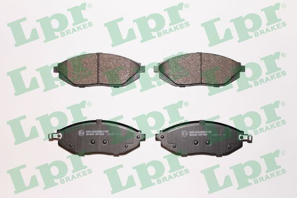 Гальмівні колодки LPR 05P1629 ціна, від 22.08 USD
