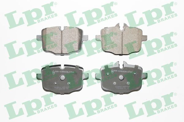 Задні гальмівні колодки LPR 05P1631 ціна, від 74.26 USD