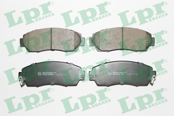 Гальмівні колодки LPR 05P1634 ціна, від 22.48 USD