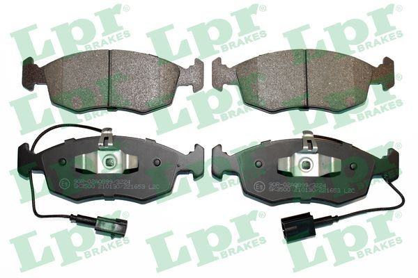 Гальмівні колодки LPR 05P1653 ціна, від 21.78 USD