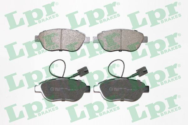 Купити 05P1657 LPR Колодки гальмівні передні, дискові