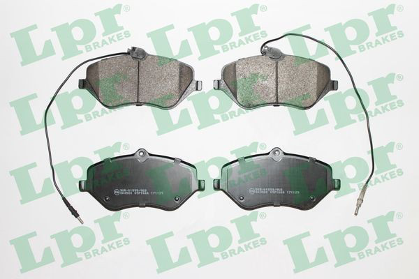 Гальмівні колодки LPR 05P1666 ціна, від 36.92 USD