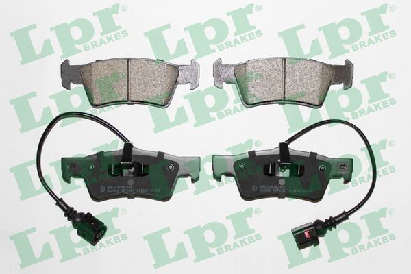 Задні гальмівні колодки LPR 05P1667 ціна, від 28.92 USD