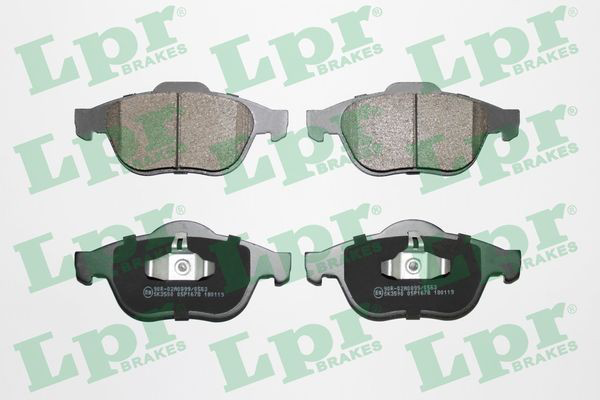 Гальмівні колодки LPR 05P1678 ціна, від 19.72 USD