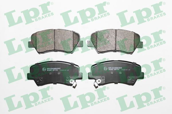 Гальмівні колодки LPR 05P1753 ціна, від 21.91 USD