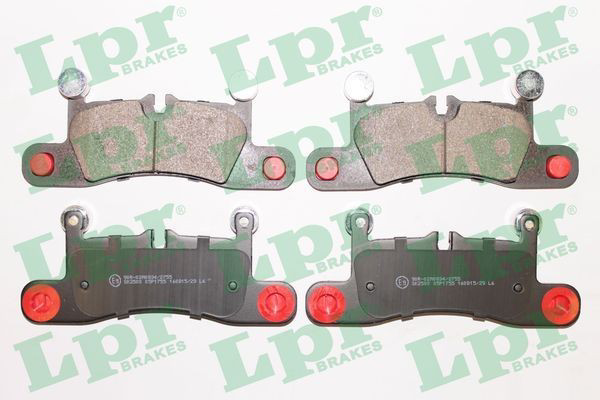 Задні гальмівні колодки LPR 05P1755 ціна, від 31.06 USD
