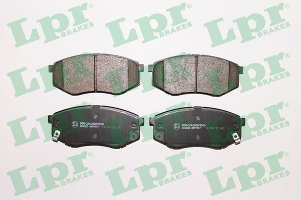 Гальмівні колодки LPR 05P1757 ціна, від 23.73 USD