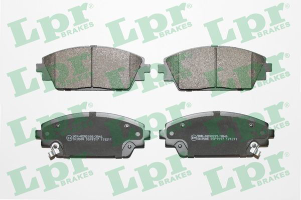 Гальмівні колодки LPR 05P1917 ціна, від 29.21 USD