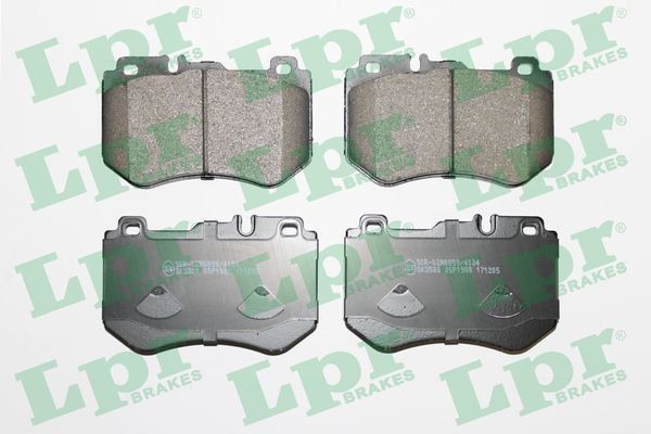 Гальмівні колодки LPR 05P1980 ціна, від 42.59 USD