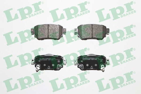 Задні гальмівні колодки LPR 05P1992 ціна, від 23.68 USD