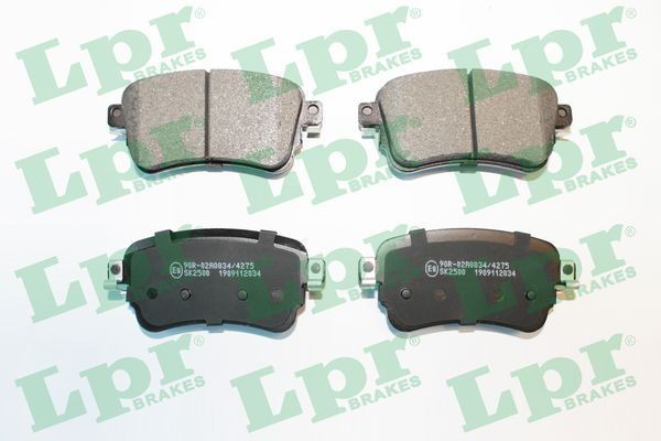 Задні гальмівні колодки LPR 05P2034 ціна, від 26.29 USD