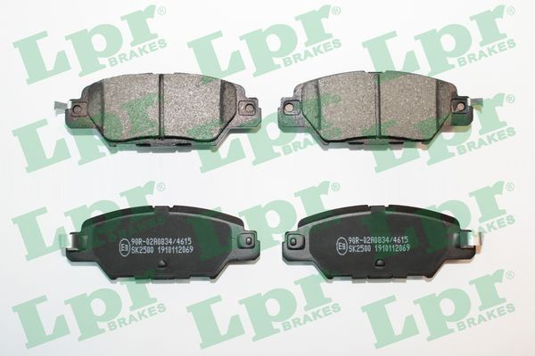 Задні гальмівні колодки LPR 05P2069 ціна, від 25.85 USD