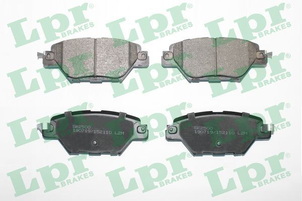 Задні гальмівні колодки LPR 05P2110 ціна, від 34.61 USD