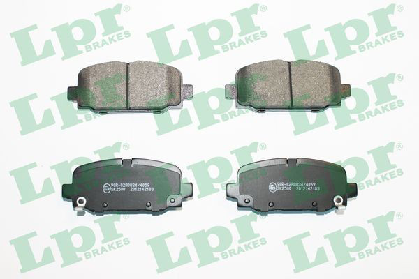 Задні гальмівні колодки LPR 05P2183 ціна, від 48.14 USD