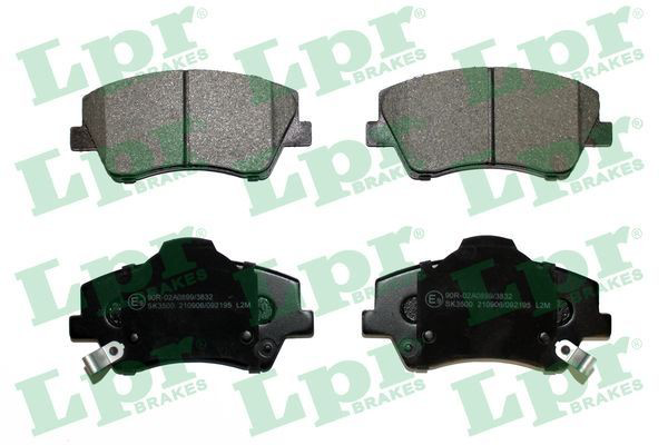 Гальмівні колодки LPR 05P2195 ціна, від 30.01 USD