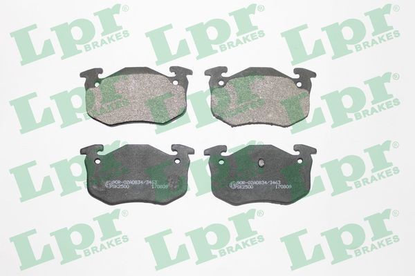 Задні гальмівні колодки LPR 05P275 ціна, від 14.25 USD