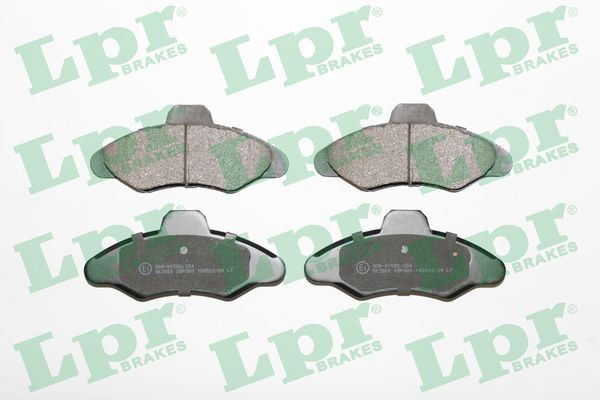 05P383 LPR Передні гальмівні колодки