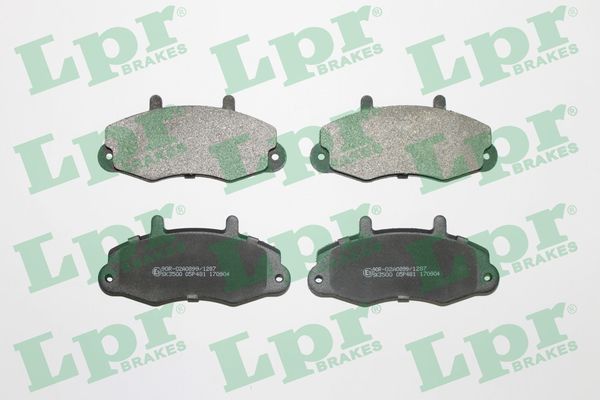 05P481 LPR Передні гальмівні колодки