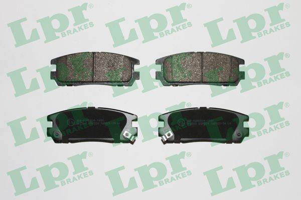 Задні гальмівні колодки LPR 05P524 ціна, від 13.36 USD