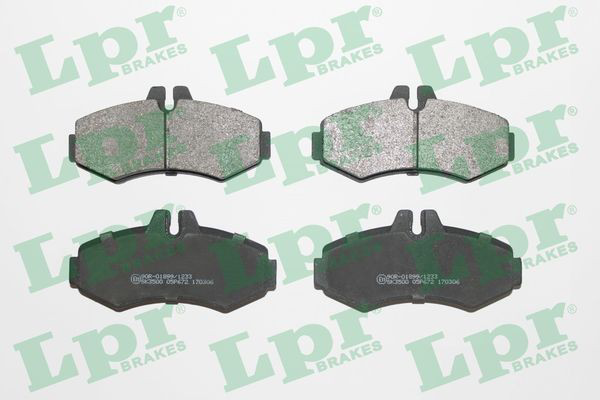 Гальмівні колодки LPR 05P672 ціна, від 18.17 USD