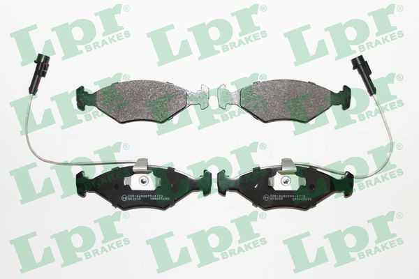 05P680 LPR Передні гальмівні колодки