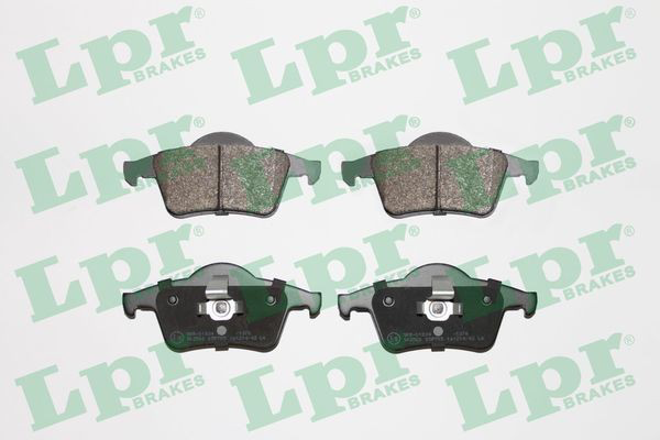 Задні гальмівні колодки 05P705 LPR