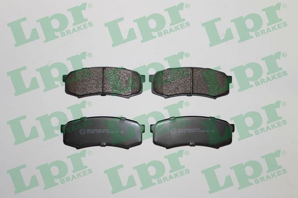 Задні гальмівні колодки LPR 05P749 ціна, від 15.36 USD