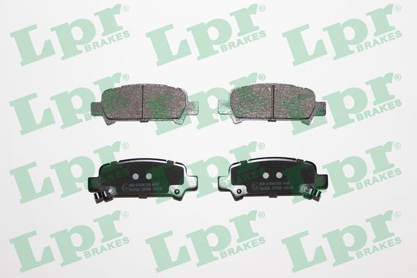 Задні гальмівні колодки LPR 05P838 ціна, від 14.74 USD