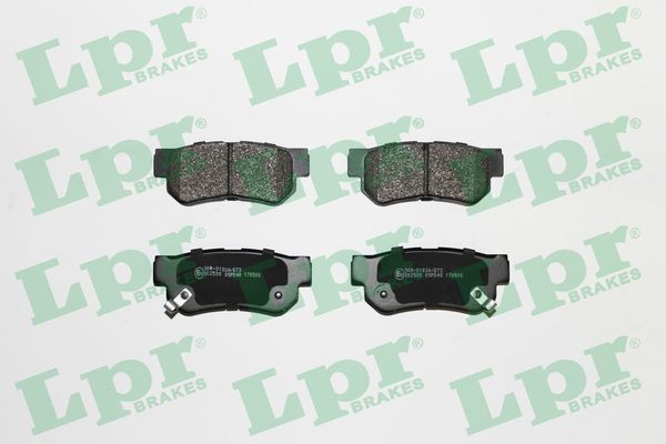 Задні гальмівні колодки LPR 05P848 ціна, від 13.67 USD