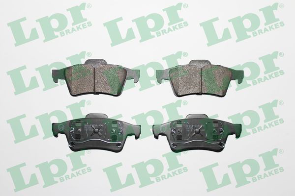 05P907 LPR Колодки гальмівні задні, дискові