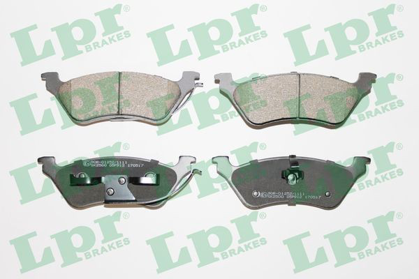 Задні гальмівні колодки LPR 05P912 ціна, від 28.77 USD