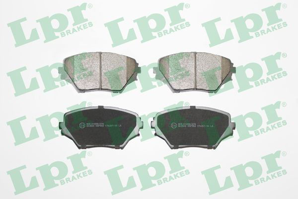Гальмівні колодки LPR 05P958 ціна, від 18.59 USD