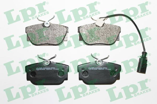 Задні гальмівні колодки LPR 05P974 ціна, від 16.43 USD