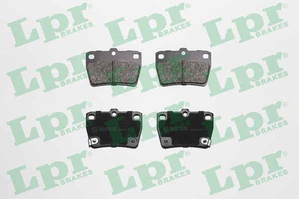 Задні гальмівні колодки LPR 05P997 ціна, від 14.52 USD