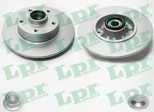 Задні дискові гальма LPR R1040PCA ціна, від 77.00 USD