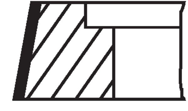Кільця поршневі на 1 циліндр, STD. Mahle Original 20922N0 ціна, від 28.38 USD