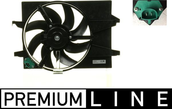 CFF282000P Mahle Original Дифузор радіатора охолодження, в зборі з мотором і крильчаткою