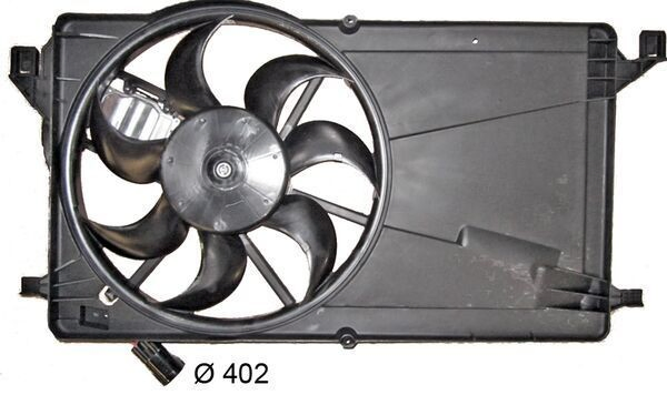 CFF396000S Mahle Original Дифузор радіатора охолодження, в зборі з мотором і крильчаткою