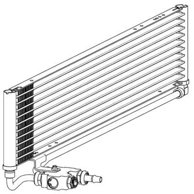 Радіатор охолодження, АКПП Mahle Original CLC232000P ціна, від 151.34 USD